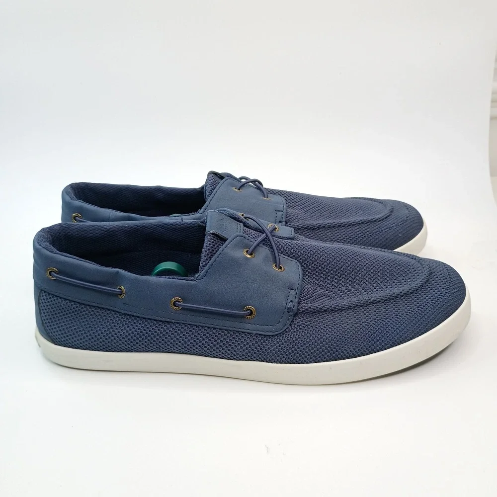 Sperry Bahama II‎ Knit Mens Boat Shoes Navy Blue Sneakers 109155 Size 13